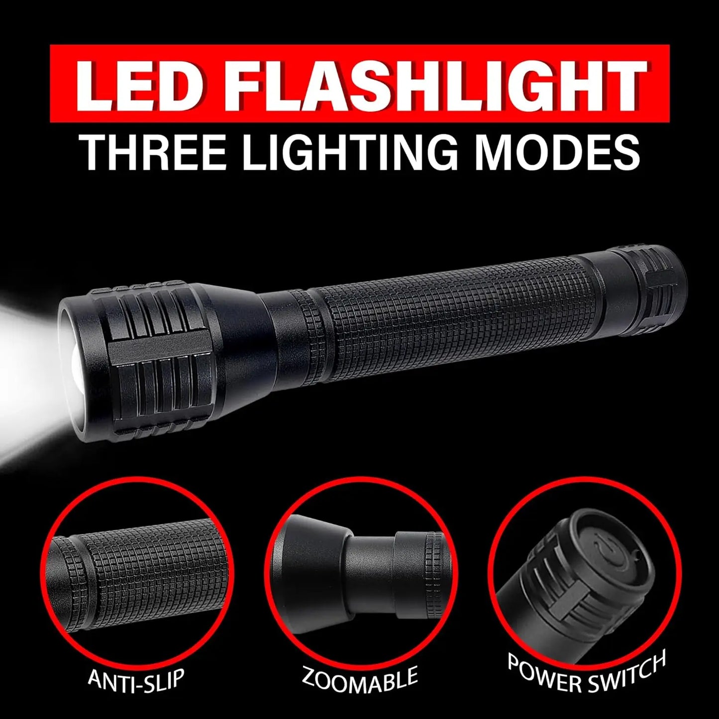 PowerFlash™ Flashlight - 2-Pack