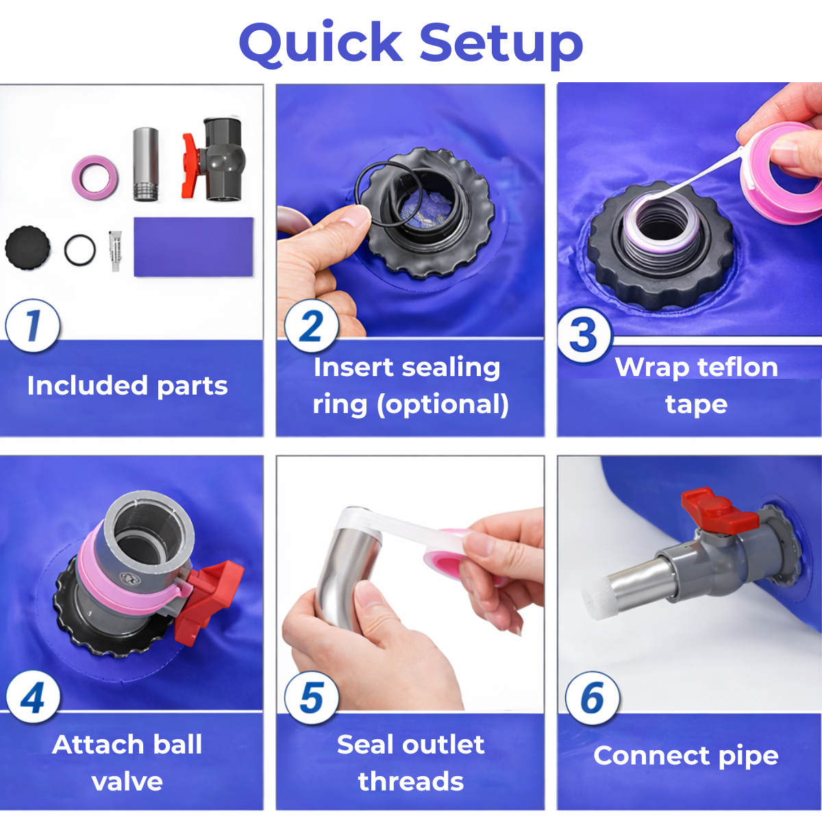 AquaVault™ 100L Emergency Water Tank